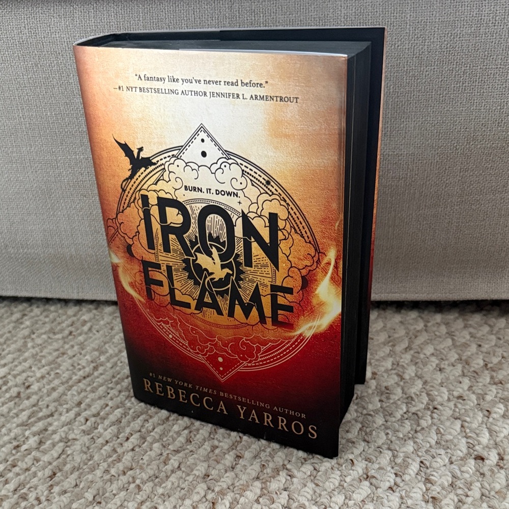 First Edition Print of Iron Flame by Rebecca Yarros